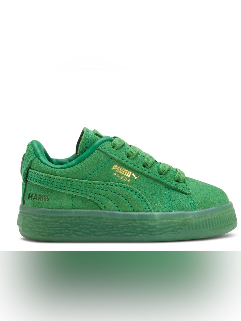 Puma HARIBO X SUEDE INFANT 'AMAZON GREEN' Infant Shoe